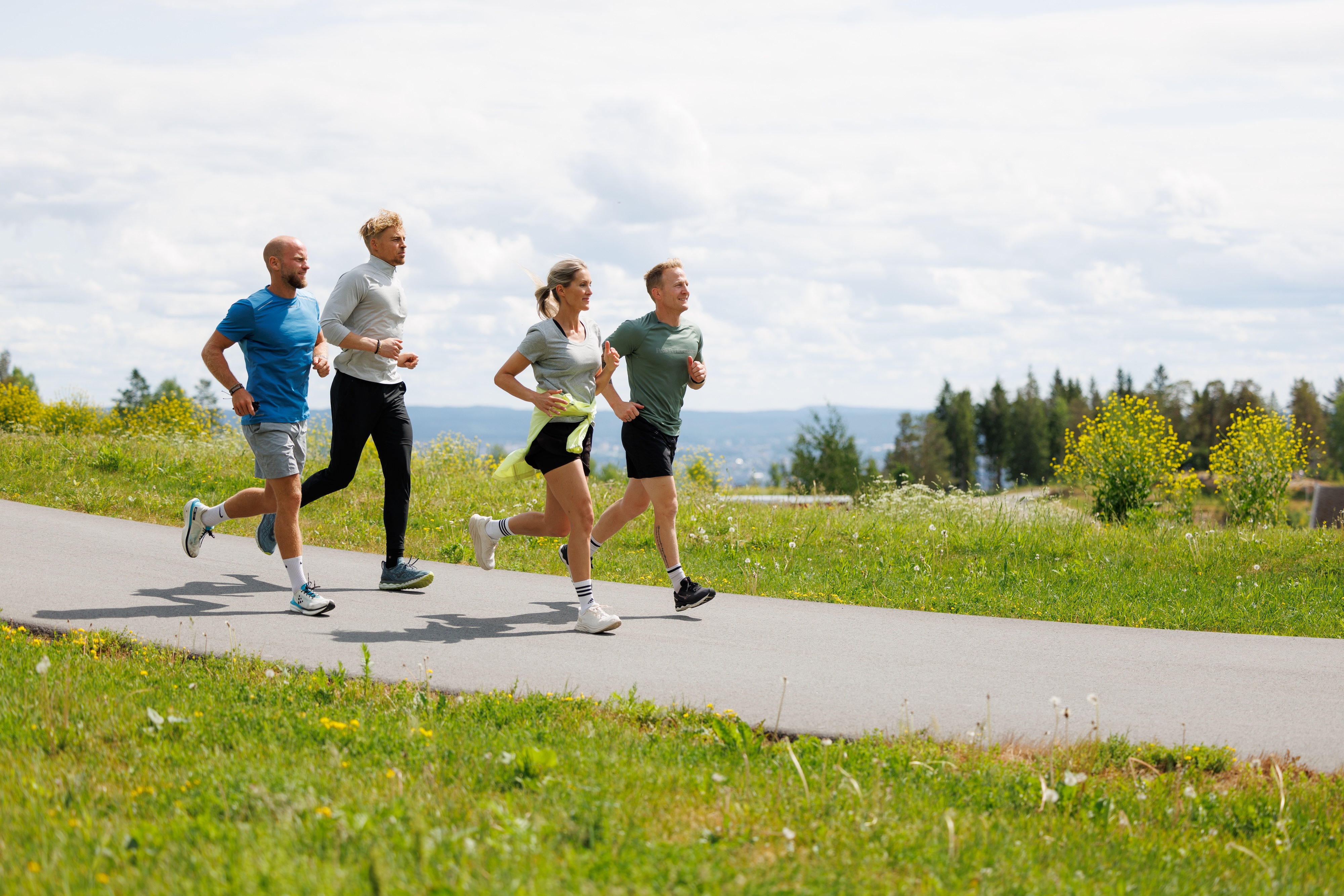 Stig Andre Berge og David Folde i Trondheim